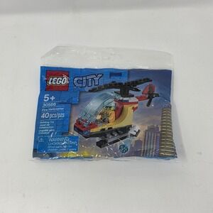 LEGO City 30566 Fire Helicopter Year 5+ 40 Pcs Promotional Set VIP 2021 Poly Bag